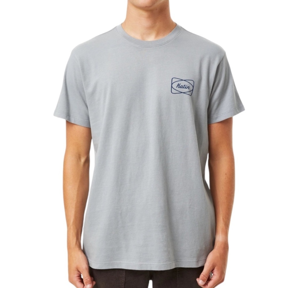 KATIN Plane Short Sleeve Tee – Steel Blue – Men’s Medium